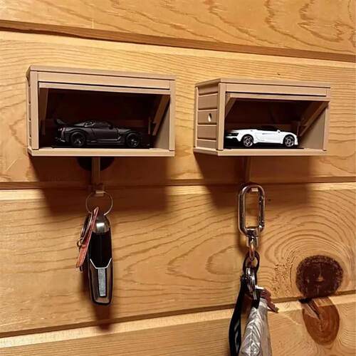 Car Garage Key Holder Wall Mount Key Organizer Creative Gara