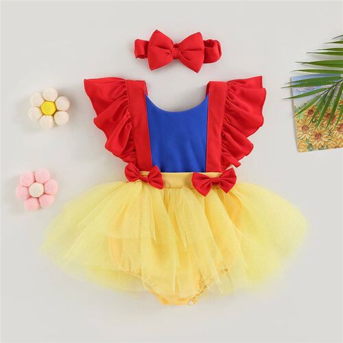 ma&baby 0-24M Princess Newborn Infant Toddler Baby Girl Romp