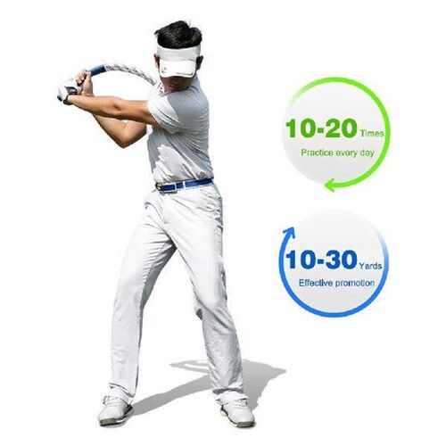 Portable Golf Swing Rope Golf Swing Training Aid Anti Slip