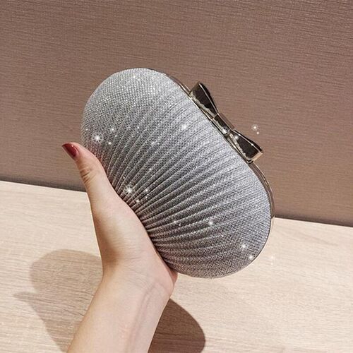 FGGS-Wedding Bridal Beaded Women Evening Bag Chain Shoulder