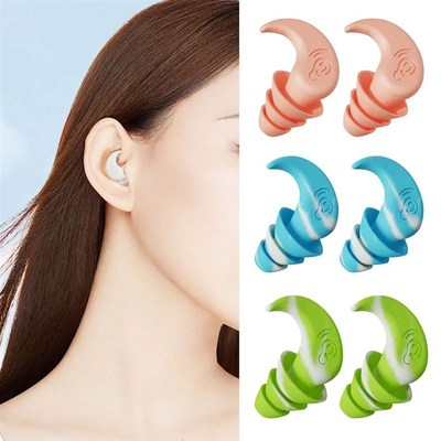 Ear Plug Silicone Earplugs Sleep Noise Canceling Soundproof