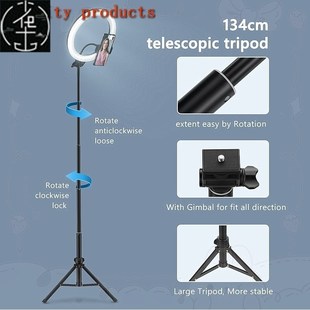 Selfie Ring Light Photography Led Rim Of Lamp With Mobile Ho