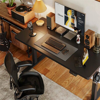 Height adjustable electric standing desk, sitting desk, moti