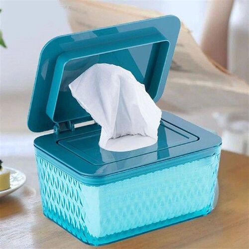 Wet Tissue Box Paper Dispenser Portable With Lid Tissue