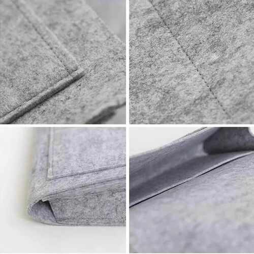 Felt Bedside Storage Hanging Bag for Home Bedroom Sofa, Crea