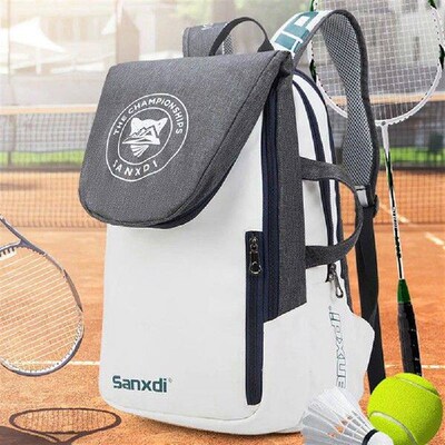 Holds 3 Rackets Badminton Bag Waterproof Squash Racquet Bag