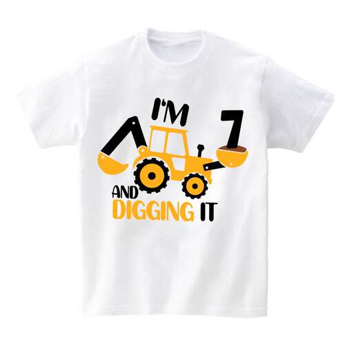 Construction Birthday Party Family Shirts Personalized T Shi