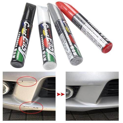 Color Easy 12ML Car Paint Scratches Repair Pen Brush Silver