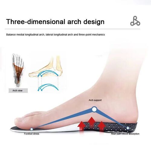 Orthopedic Insoles for Man Women Memory Foam Cushion Gel Ins