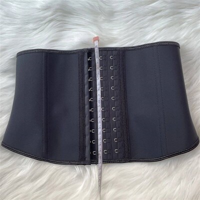 Short Torso Corset Shaper Shapewear Women Latex Waist Traine