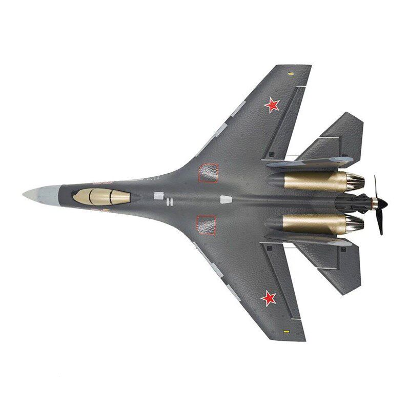Su35 Rc Plane 4CH Foam Remote Control Airplane Model QF009 J - 实物图