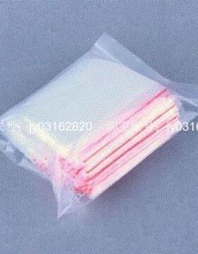 100 15*22 cm zip lock bags clear 2mil poly bag reclosable p