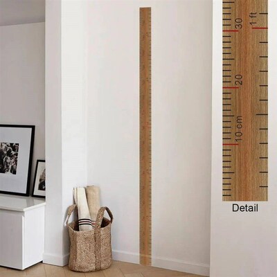 Lovely Animals On ree Branch Growth Chart Wall er Kids Room