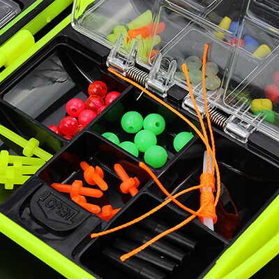 Fishing Tackle Boxes Kit 24 Kinds Fishing Hooks Multifunctio
