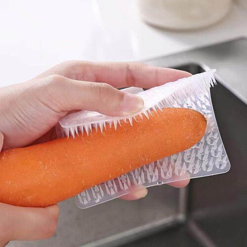 Soft-skinned Fruit and Vegetable Brush, Household Cleaning T