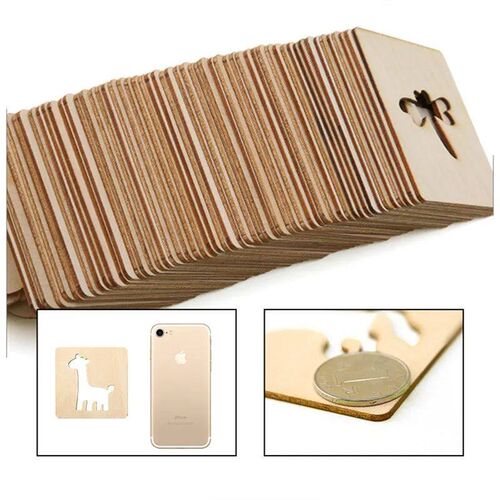 20Pcs Kids Wooden Drawing Stencils Kit Drawing Board Toys Co