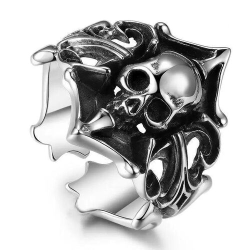Ghost Pirate Skull Ring Male Personality Hip-Hop Sreet Exagg