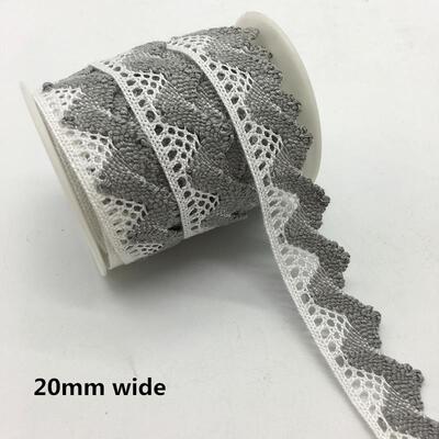 2 Yards/lot Apparel Sewing Fabric Ivory Cream Black Trim Cot
