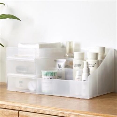Cosmetics receive a case desktop bedroom dresser sorting box