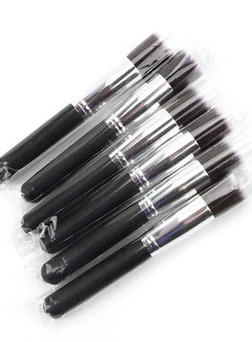 Luxury Champagne Makeup Brushes Flat Top Foundation Brush La