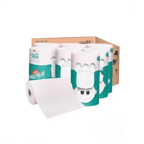 kitchen paper towels 8 rolls towel napkin tissue wiper Good