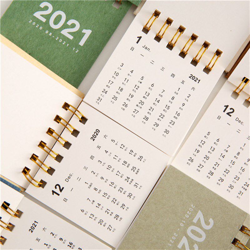 Small calendar small fresh stude