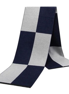 Luxury Scarf Man Winter Warm Wool Scarf For Men Cashmere Sca
