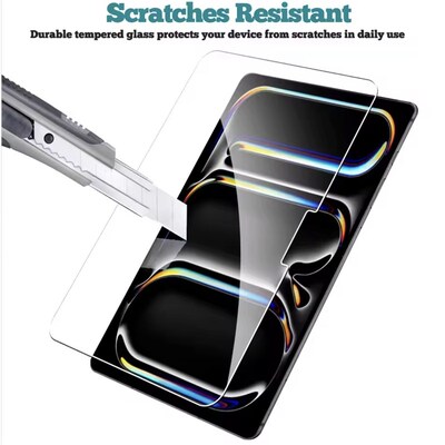 2pc Tempered Glass Screen Protector For iPad Pro Air 13 11 2