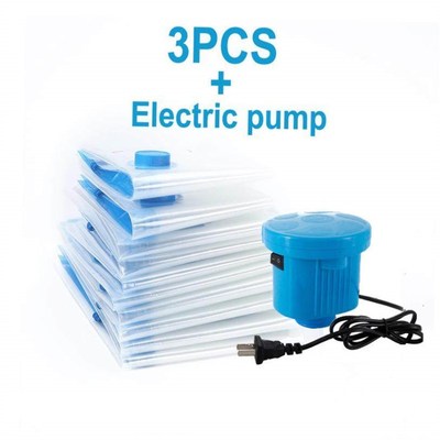 10PCS vacuum bag gift Electric pump vacuum storage bags