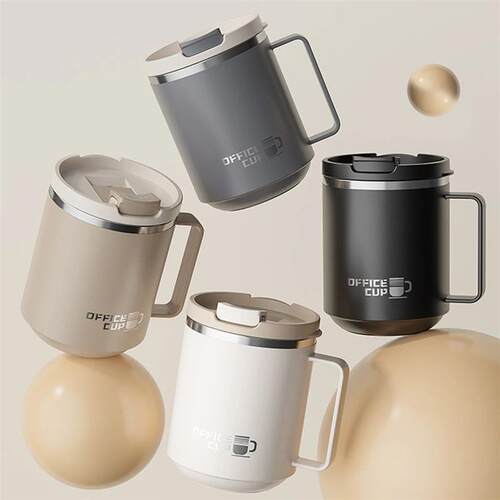 Double Wall Insulated Coffee Mug 304 Stainless Steel Milk Co