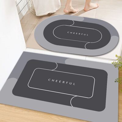 quick dry toilet door mat mat bathroom mats carpets