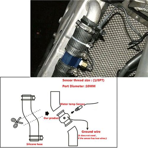 Water Temp Gauge Radiator Temperature Water Temp Joint Pipe