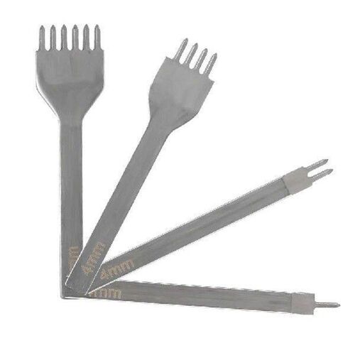 4pcss DIY Leather craft Tools Leather Row Hole Tool Hand