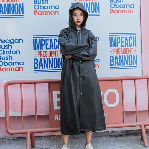 1PCS High Quality EVA Unisex Raincoat Thickened Waterproof W