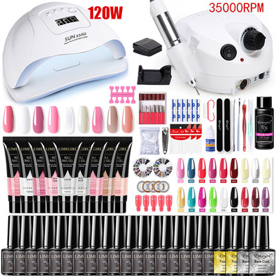 Manicure Set for Nail Extensions Gel Nail Polish Set Acrylic