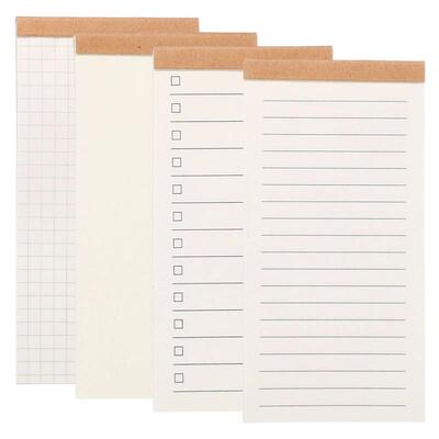 4/8Pcs Portable Field Notes Small Notepads 50Sheet Pocket No
