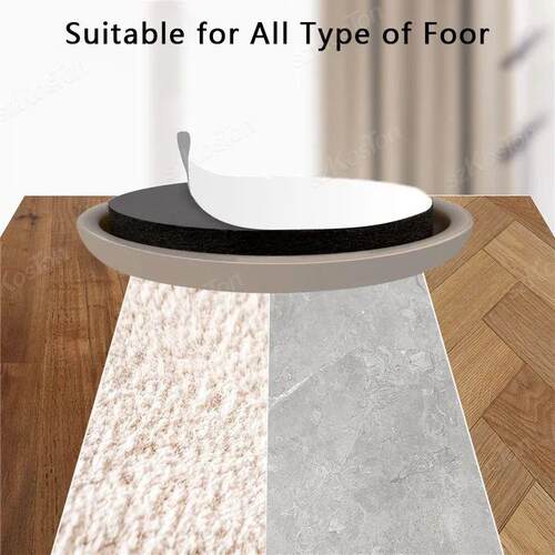 20Pcs Self-Adhesive Furniture Slides Stick-on Chair Leg Slid