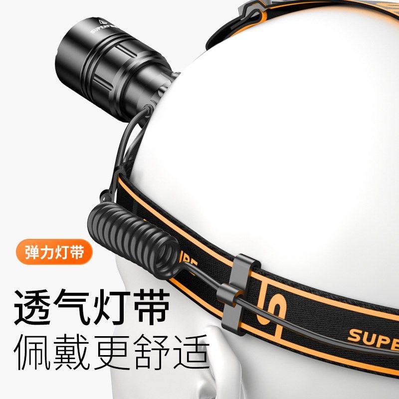 神火头灯强光充电超亮头戴式矿工激光HY03聚光夜钓鱼赶海专用远射,户外/登山/野营/旅行用品,头灯,淘宝优惠券,粉丝福利购,淘宝优惠卷