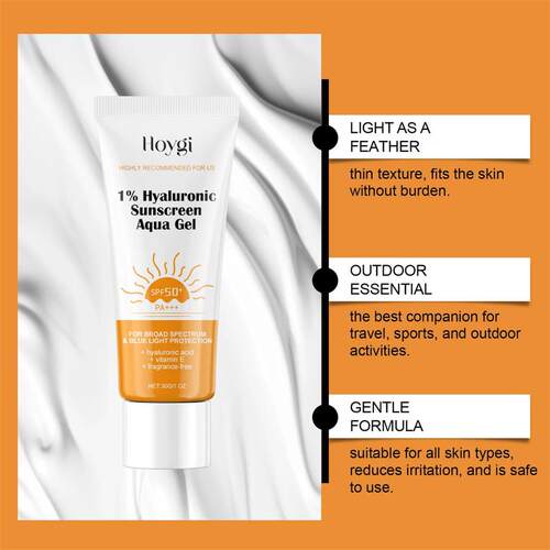 Hyaluronic Acid Sunscreen SPF50+ Anti Oxidant Lasting Moistu