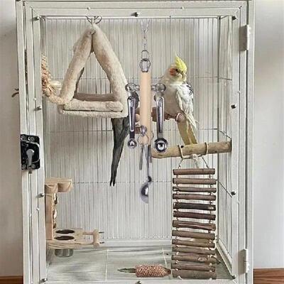 Parrot Toys Cockatiel Pull Spoon Toys Interactive Chew Toys