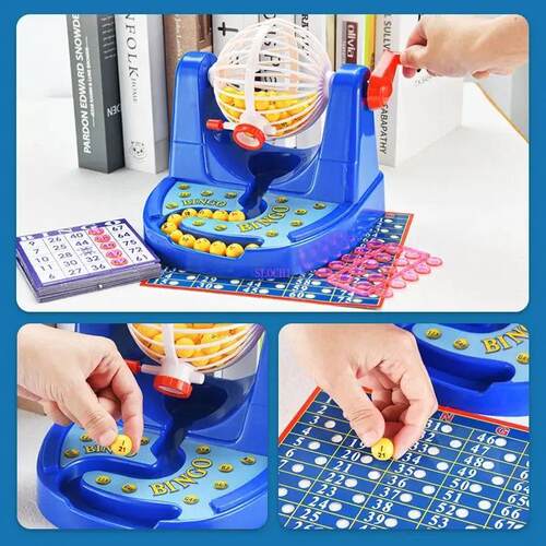 Family Party Game Table Toy Simulation Bingo Lottery Machine