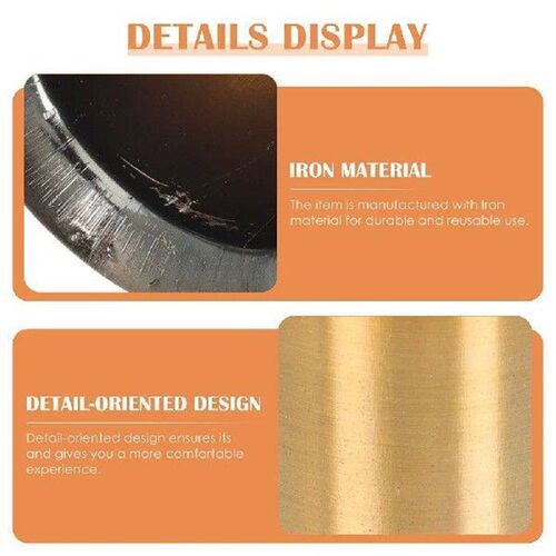 10 Pcs Crystal Chandelier Flanging Sleeves Iron Lamp Base