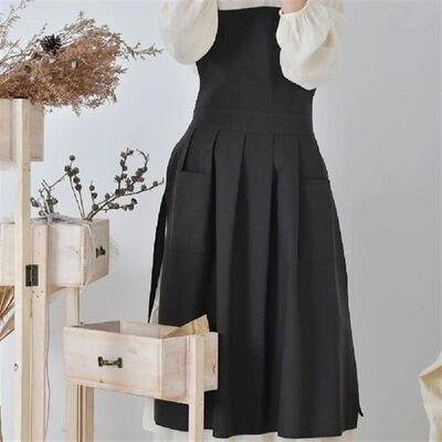 Portable+Adjustable+Waterproof+Apron+Solid+Color+Cotton
