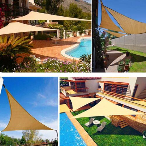 Waterproof Sun Shade Sail Right Triangle Multi-Color Customi