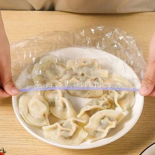 100/200/300/500pcs Colorful Saran Wrap Disposable Food ver