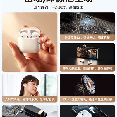 Android Pc Earphone Headset for With Mic iPad headphone耳机