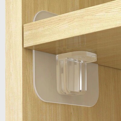 10pcs Adhesive Shelf Support Pegs Shelf Support Adhesive Peg