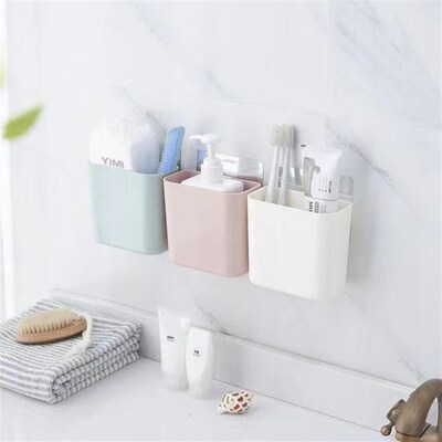 Wall Hanging Comb Toothpaste Storage Toothbrush Holder  Bath