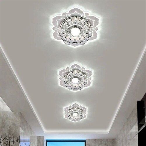 Crystal LED Ceiling Light Modern Ceiling Light Flower Shape