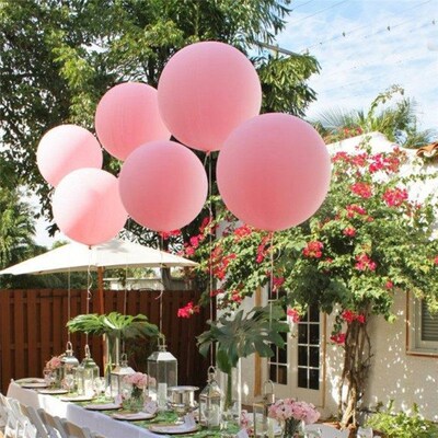 10pcs/lot Big Balloon 36inch 90cm Jumbo Giant Latex Balloon